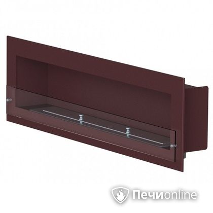 Биокамин ЭкоЛайф Window 800 Glass black burgundy в Ирбите